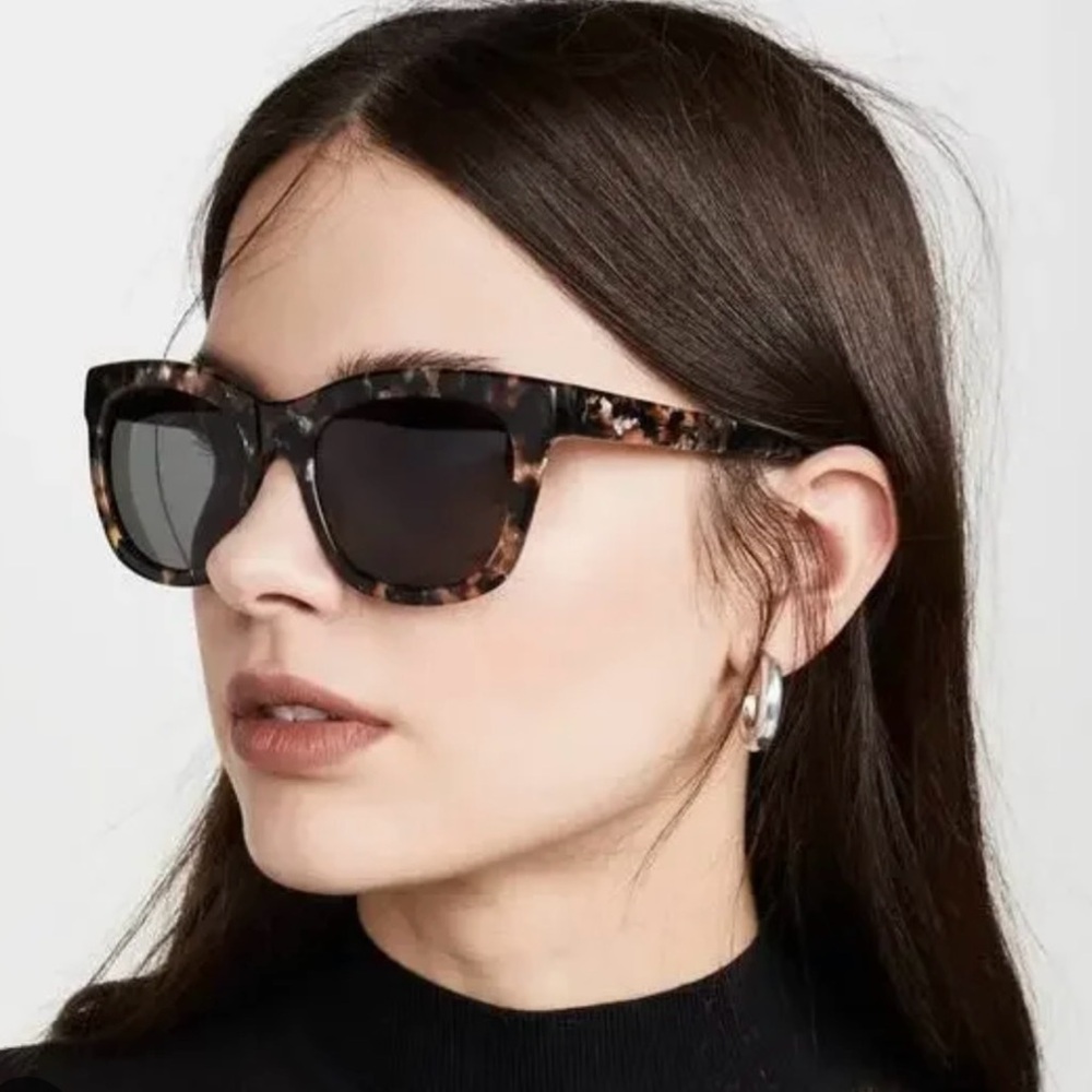 EUC Madewell Belgrave Sunglasses “Moody Tort” Tortoise Shell Square Frame
